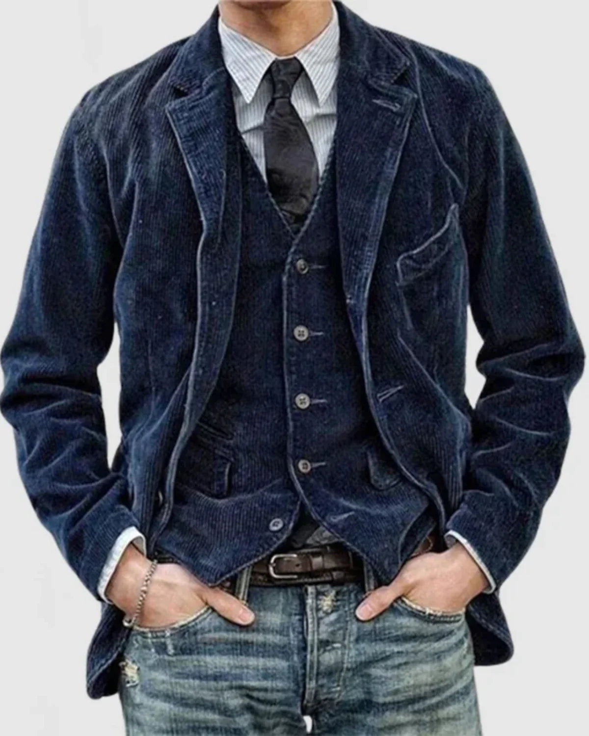 ALONSO| CONJUNTO CHAQUETA Y CHALECO